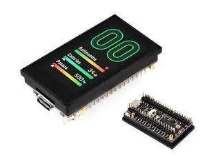 ESP32-C6 1.9inch Touch LCD Display Development Board, 170x320 Pixels, 262K Color, 160MHz Running Frequency RISC-V Single-Core Processor, WF-i 6 & BLE, ESP32 with Display,Compatible with Pico Header ESP32-C6 1.9inch Touch LCD Display Development Board, 170x320 Pixels, 262K Color, 160MHz Running Frequency RISC-V Single-Core Processor, WF-i 6 & BLE, ESP32 with Display,Compatible with Pico Header