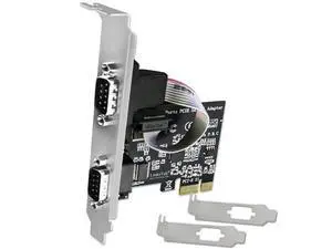 LinksTek 2-Port PCI Express RS-232 DB9 Serial Port Card for Windows XP, Vista,7, 8.x, 10, 11 32/64bit and Linux PCs, PCIE RS232 Card, PCIE Serial DB9 Port Card (PCIE-SE2) LinksTek 2-Port PCI Express RS-232 DB9 Serial Port Card for Windows XP, Vista,7, 8.x, 10, 11 32/64bit and Linux PCs, PCIE RS232 Card, PCIE Serial DB9 Port Card (PCIE-SE2)