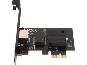 PCIe Network Card, I226 V Chip 2.5Gbps Ethernet Adapter with Low Profile Bracket, for Desktop Gaming Server Workstation 7/8/10/11 OS X Laptop PCIe Network Card, I226 V Chip 2.5Gbps Ethernet Adapter with Low Profile Bracket, for Desktop Gaming Server Workstation 7/8/10/11 OS X Laptop