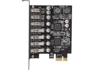 7 Port PCIE Expansion Card with High Speed USB 3.2 GEN1 5Gbps, Stable Power for 7, 8, 10, 11, 7 Port PCIE Expansion Card with High Speed USB 3.2 GEN1 5Gbps, Stable Power for 7, 8, 10, 11,
