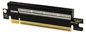 PCIe 16x Riser Card,PCI-e Express 5.0 X16 Male to Female Extension Card for 2U Server Case GPU Graphics Card PCIe 16x Riser Card,PCI-e Express 5.0 X16 Male to Female Extension Card for 2U Server Case GPU Graphics Card