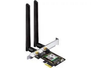 WiFi 6E AX5400 PCIe WiFi Card for Desktop PC (Intel AX210) Bluetooth 5.3 WPA3 802.11AXE Tri Band Wireless Adapter with MU-MIMO OFDMA Ultra-Low Latency Supports Windows 11 10 (64bit) WiFi 6E AX5400 PCIe WiFi Card for Desktop PC (Intel AX210) Bluetooth 5.3 WPA3 802.11AXE Tri Band Wireless Adapter with MU-MIMO OFDMA Ultra-Low Latency Supports Windows 11 10 (64bit)