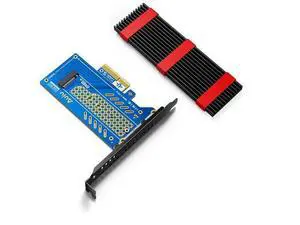 PCIE to M.2 NVMe B+M Key Expansion Card High Speed Support NVMe 2230 2240 2260 2280 SSD Support PCIe X4 X8 X16 (PCIe5.0 x4 Card Set4) PCIE to M.2 NVMe B+M Key Expansion Card High Speed Support NVMe 2230 2240 2260 2280 SSD Support PCIe X4 X8 X16 (PCIe5.0 x4 Card Set4)