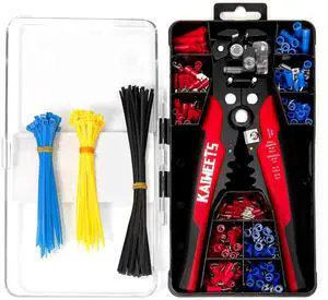 Automatic Wire Stripper with 260PCS Crimp Connectors and Terminals Automatic Wire Stripper with 260PCS Crimp Connectors and Terminals