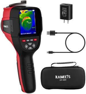 Thermal Imaging Camera, 256 x 192 IR Resolution Infrared Camera, 25 Hz Refresh Rate, Support Infrared/Visible Light/Fusion Modes, -4~1022°F Thermal Imager with PC Analysis/Video Recording Thermal Imaging Camera, 256 x 192 IR Resolution Infrared Camera, 25 Hz Refresh Rate, Support Infrared/Visible Light/Fusion Modes, -4~1022°F Thermal Imager with PC Analysis/Video Recording