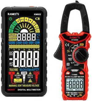 HT206D Digital Clamp Meter & Smart Multimeter KM602 HT206D Digital Clamp Meter & Smart Multimeter KM602
