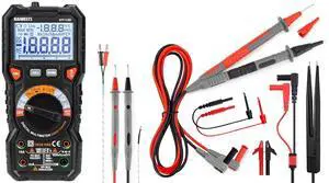 HT118E Digital Multimeter TRMS 20000 Counts with Higher Resolution Auto-Ranging and KET12 Multimeter Test Lead Set for Electrical Testing, Soft Silicone Test Leads Kit HT118E Digital Multimeter TRMS 20000 Counts with Higher Resolution Auto-Ranging and KET12 Multimeter Test Lead Set for Electrical Testing, Soft Silicone Test Leads Kit
