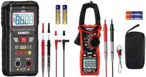 HT206D Digital Clamp Meter 6000 Counts & KM200s Auto Ranging Digital Multimeter 4000 Counts TRMS HT206D Digital Clamp Meter 6000 Counts & KM200s Auto Ranging Digital Multimeter 4000 Counts TRMS