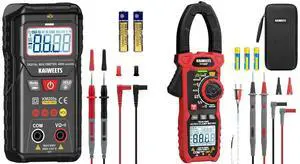 HT208F Digital Clamp Meter 1000A 6000 Counts & KM200s Smart Auto Ranging Digital Multimeter 4000 Counts HT208F Digital Clamp Meter 1000A 6000 Counts & KM200s Smart Auto Ranging Digital Multimeter 4000 Counts