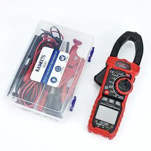 HT208D Inrush T-RMS 6000 Counts AC/DC Current Clamp Meter & 23 PCS Multimeter Test Leads Kit for Digital Electrical Testing HT208D Inrush T-RMS 6000 Counts AC/DC Current Clamp Meter & 23 PCS Multimeter Test Leads Kit for Digital Electrical Testing