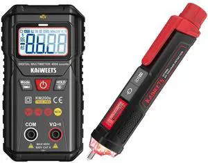 Non-Contact Voltage Tester and Smart Auto Ranging Digital Multimeter Non-Contact Voltage Tester and Smart Auto Ranging Digital Multimeter