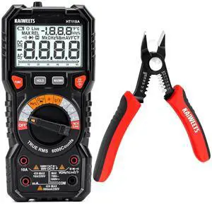 Digital Multimeter and Wire Cutters Digital Multimeter and Wire Cutters