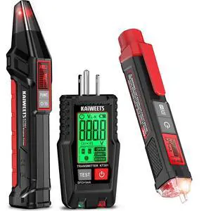 Circuit Breaker Finder with LCD Display KT301P and Voltage Tester/Non-Contact Voltage Tester HT100s Circuit Breaker Finder with LCD Display KT301P and Voltage Tester/Non-Contact Voltage Tester HT100s