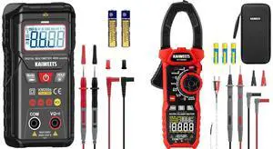 HT208D Digital Clamp Meter 1000A 6000 Counts & KM200s Smart Auto Ranging Digital Multimeter 4000 Counts HT208D Digital Clamp Meter 1000A 6000 Counts & KM200s Smart Auto Ranging Digital Multimeter 4000 Counts