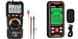Digital Multimeter TRMS 6000 Counts and EMF Detector, 3-in-1 Handheld EMF Meter Digital Multimeter TRMS 6000 Counts and EMF Detector, 3-in-1 Handheld EMF Meter