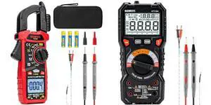 Digital Clamp Meter 4000 Counts KC604, NCV Volttage Tester HT100s and Digital Multimeter 6000 Counts HT118A with Case Digital Clamp Meter 4000 Counts KC604, NCV Volttage Tester HT100s and Digital Multimeter 6000 Counts HT118A with Case