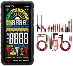 Smart Multimeter Rechargeable Electrical Tester & 23PCS Multimeter Test Leads Kit Smart Multimeter Rechargeable Electrical Tester & 23PCS Multimeter Test Leads Kit