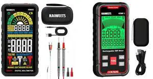 Smart Multimeter Rechargeable and EMF Detector, 3-in-1 Handheld EMF Meter Smart Multimeter Rechargeable and EMF Detector, 3-in-1 Handheld EMF Meter