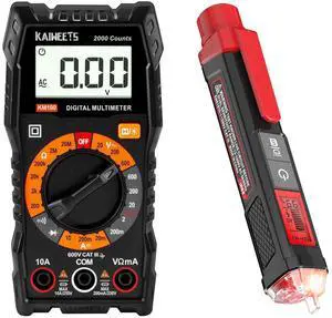 Digital Multimeter with Case, Non Contact Voltage Tester with Signal Percentage Digital Multimeter with Case, Non Contact Voltage Tester with Signal Percentage