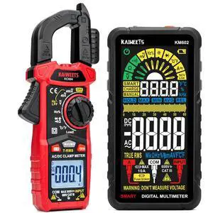 Digital Clamp Meter, Smart Multimeter Rechargeable Electrical Tester with Auto Ranging Digital Clamp Meter, Smart Multimeter Rechargeable Electrical Tester with Auto Ranging