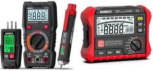 KE2500 Insulation Resistance Tester Up to 200G Pro Megohmmeter and KIT01 Electrical Test Kit KIT01 Digital Multimeter Smart Non-Contact Voltage Tester & GFCI Outlet Tester KE2500 Insulation Resistance Tester Up to 200G Pro Megohmmeter and KIT01 Electrical Test Kit KIT01 Digital Multimeter Smart Non-Contact Voltage Tester & GFCI Outlet Tester