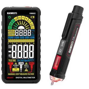 KM602 Smart Multimeter + HT100s Non Contact Voltage Tester KM602 Smart Multimeter + HT100s Non Contact Voltage Tester