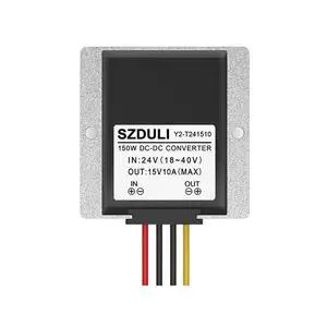 24V to 15V 1A 3A 5A 8A 10A 15A 20A 30A 35A DC DC Converter Step-Down 18-40V to 15V Regulated Voltage(24V to 15V 10A) 24V to 15V 1A 3A 5A 8A 10A 15A 20A 30A 35A DC DC Converter Step-Down 18-40V to 15V Regulated Voltage(24V to 15V 10A)
