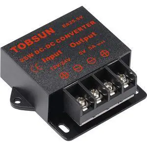 DC Voltage Regulator DC 12V 24V to DC 5V 3A 5A 10A 15A Converter Step Down Reducer Power Converter Mini Module(5A) DC Voltage Regulator DC 12V 24V to DC 5V 3A 5A 10A 15A Converter Step Down Reducer Power Converter Mini Module(5A)