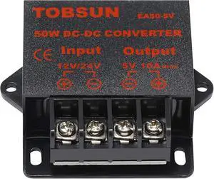 DC Voltage Regulator DC 12V 24V to DC 5V 3A 5A 10A 15A Converter Step Down Reducer Power Converter Mini Module(10A) DC Voltage Regulator DC 12V 24V to DC 5V 3A 5A 10A 15A Converter Step Down Reducer Power Converter Mini Module(10A)