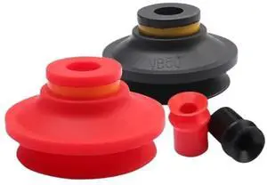 Mechanical Parts Sucker VB10 20 30 40 50 Double-Layer Vacuum Sucker Industrial Pneumatic Rubber(Pink) Mechanical Parts Sucker VB10 20 30 40 50 Double-Layer Vacuum Sucker Industrial Pneumatic Rubber(Pink)