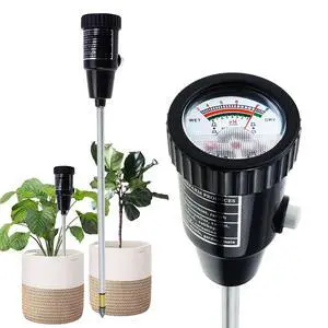 Soil PH Meter, Soil Moisture Sensor Meter, Soil PH Tester Gardening Tool Kits for Plant, Tree, Soil Tester for Moisture Great for Garden, Lawn, Farm, Indoor & Outdoor Use 295mm Long Soil PH Meter, Soil Moisture Sensor Meter, Soil PH Tester Gardening Tool Kits for Plant, Tree, Soil Tester for Moisture Great for Garden, Lawn, Farm, Indoor & Outdoor Use 295mm Long