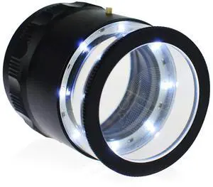 Jewelry Loupe, LED Scale Loupe 10x Magnifier with 8 LED Light & Adjustable Focal Length, Jewelers Loop Magnifying Glass for Jewelry Gems, Coins, Hobby, Diamond (Interchangeable Scale) Jewelry Loupe, LED Scale Loupe 10x Magnifier with 8 LED Light & Adjustable Focal Length, Jewelers Loop Magnifying Glass for Jewelry Gems, Coins, Hobby, Diamond (Interchangeable Scale)