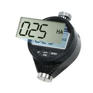 Shore A Digital Hardness Tester 0~100HA | Type A Durometer for Rubber, Plastic & Leather | 0.5HA Resolution | Large LCD Display | Portable with Data Hold Shore A Digital Hardness Tester 0~100HA | Type A Durometer for Rubber, Plastic & Leather | 0.5HA Resolution | Large LCD Display | Portable with Data Hold