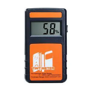 Handheld Digital Window Tint Meter 0%~100% Range Visual Light Transmission Light Transmission Continous Measurement Function (up to 4000) for Mesuring Film, Filmed Glass, Window Tint, Side Windshield Handheld Digital Window Tint Meter 0%~100% Range Visual Light Transmission Light Transmission Continous Measurement Function (up to 4000) for Mesuring Film, Filmed Glass, Window Tint, Side Windshield
