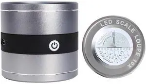 10X Jewelers Loupe Jewelry Loop Magnifier LED and UV Light Multi Functional Scale with Metric Scale USB LED Charging Indicator Gemstone Magnifier Tool for Jewelry, Textile, Gems, Stamps, Coins 10X Jewelers Loupe Jewelry Loop Magnifier LED and UV Light Multi Functional Scale with Metric Scale USB LED Charging Indicator Gemstone Magnifier Tool for Jewelry, Textile, Gems, Stamps, Coins