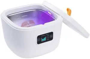 Ultrasonic Cleaning Machine Jewelry Glasses Coins Dentures 255ml Tank Capacity 360° Portable Ultrasonic Cleaner with 4 Cleaning Modes for Jewelry, Dentures, Coins Ultrasonic Cleaning Machine Jewelry Glasses Coins Dentures 255ml Tank Capacity 360° Portable Ultrasonic Cleaner with 4 Cleaning Modes for Jewelry, Dentures, Coins