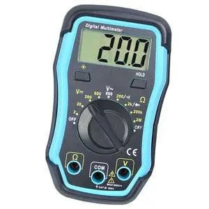 Test AC Voltage Diode Leads, Multimeter w/Measure DMM Digital Backligh 1999 Resistance DC Multi Overload Readings, Meter Tester Protection Test AC Voltage Diode Leads, Multimeter w/Measure DMM Digital Backligh 1999 Resistance DC Multi Overload Readings, Meter Tester Protection