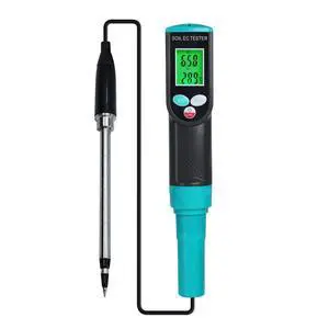 Digital 2-in-1 Soil EC & Temperature Tester | IP67 Waterproof | Switchable / | Easy One-Point Calibration | User-Friendly Interface | Accurate Soil Salinity & Nutrient Analysis Digital 2-in-1 Soil EC & Temperature Tester | IP67 Waterproof | Switchable / | Easy One-Point Calibration | User-Friendly Interface | Accurate Soil Salinity & Nutrient Analysis