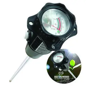 Soil pH and Moisture Meter 2-in-1 Tester 308mm Long Waterproof Metal Electrode for Indoor & Outdoor Gardens Plants Flowers Farming Soil pH and Moisture Meter 2-in-1 Tester 308mm Long Waterproof Metal Electrode for Indoor & Outdoor Gardens Plants Flowers Farming