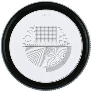 Glass Reticle Scale Chart for Scale Loupe Glass Reticle Scale Chart for Scale Loupe