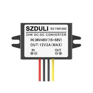 36V48V to 12V 1A 3A 5A 8A 10A 15A 20A 25A 30A DC Voltage Converter 20-60V to 12V Automotive Step-Down Power Module(36V 48V to 12V 2A) 36V48V to 12V 1A 3A 5A 8A 10A 15A 20A 25A 30A DC Voltage Converter 20-60V to 12V Automotive Step-Down Power Module(36V 48V to 12V 2A)