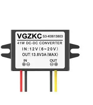12V to 13.8V 1A 2A 3A 5A 8A 10A 15A 20A DC power converter 6-20V to 13.8V automatic buck-boost module(6-20V to 13.8V 3A S3) 12V to 13.8V 1A 2A 3A 5A 8A 10A 15A 20A DC power converter 6-20V to 13.8V automatic buck-boost module(6-20V to 13.8V 3A S3)