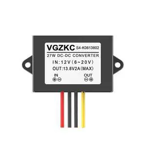 12V to 13.8V 1A 2A 3A 5A 8A 10A 15A 20A DC power converter 6-20V to 13.8V automatic buck-boost module(6-20V to 13.8V 2A S4) 12V to 13.8V 1A 2A 3A 5A 8A 10A 15A 20A DC power converter 6-20V to 13.8V automatic buck-boost module(6-20V to 13.8V 2A S4)