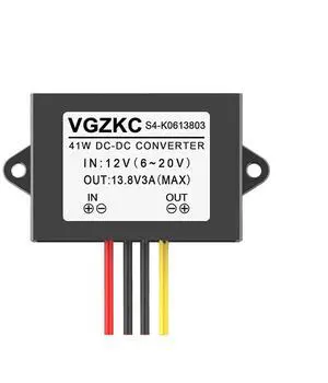 12V to 13.8V 1A 2A 3A 5A 8A 10A 15A 20A DC Power Converter 6-20V to 13.8V Automatic Buck-Boost Module(6-20V to 13.8V 3A S4) 12V to 13.8V 1A 2A 3A 5A 8A 10A 15A 20A DC Power Converter 6-20V to 13.8V Automatic Buck-Boost Module(6-20V to 13.8V 3A S4)
