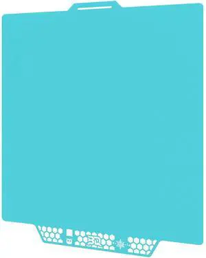 CryoGrip Pro Glacier Plate for Bambu-Lab X2D,P2S,P1P,P1S,X1C,X1E,A1 | 257x257MM Double-Sided Fine Textured Build Plate High Adhesion & Upgrade Removable Surface Platform CryoGrip Pro Glacier Plate for Bambu-Lab X2D,P2S,P1P,P1S,X1C,X1E,A1 | 257x257MM Double-Sided Fine Textured Build Plate High Adhesion & Upgrade Removable Surface Platform