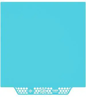 Cryogrip Pro Glacier 235x235MM Build Plate for Adventurer 5M/5M Pro | Ender-3/V3/Pro/V2 Neo, Creality-K1/K1C, Ender-5/5 Pro, Kobra Neptune 3 Pro, etc. 3D Printers Double Sided Fine Textured Plate Cryogrip Pro Glacier 235x235MM Build Plate for Adventurer 5M/5M Pro | Ender-3/V3/Pro/V2 Neo, Creality-K1/K1C, Ender-5/5 Pro, Kobra Neptune 3 Pro, etc. 3D Printers Double Sided Fine Textured Plate