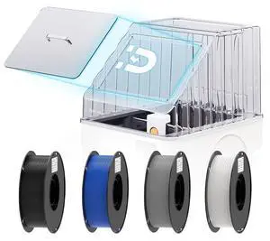 PopCap Transparent Top Cover for Snapmaker U1, Noise Reduction, Dustproof and Insulated, High-Temp Resistant PC Enclosure with 4KG PLA GO Filaments, Magnetic Hatch and Storage Tool PopCap Transparent Top Cover for Snapmaker U1, Noise Reduction, Dustproof and Insulated, High-Temp Resistant PC Enclosure with 4KG PLA GO Filaments, Magnetic Hatch and Storage Tool