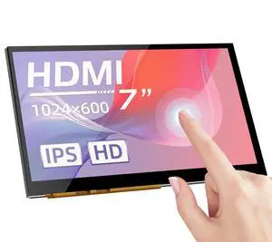7 inch HDMI Touch Screen Display 1024x600, IPS 160° View Angle Monitor Compatible with Sovol-SV08 Raspberry-Pi 4B, 3B, Banana Pi, Windows 10 8 7 7 inch HDMI Touch Screen Display 1024x600, IPS 160° View Angle Monitor Compatible with Sovol-SV08 Raspberry-Pi 4B, 3B, Banana Pi, Windows 10 8 7