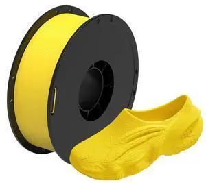 MorPhlex Flexible Filament 1.75mm, Turn 90A Into Ultra-Soft 75A with High Flexibility, 1Kg (2.2lbs) Spool - Dimensional Accuracy ±0.02 mm, Beginner-Friendly (Yellow) MorPhlex Flexible Filament 1.75mm, Turn 90A Into Ultra-Soft 75A with High Flexibility, 1Kg (2.2lbs) Spool - Dimensional Accuracy ±0.02 mm, Beginner-Friendly (Yellow)