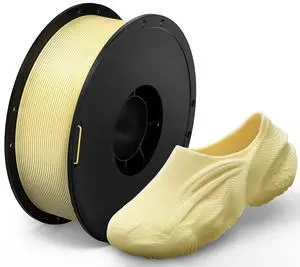 MorPhlex Flexible Filament 1.75mm, Turn 90A Into Ultra-Soft 75A with High Flexibility, 1Kg (2.2lbs) Spool - Dimensional Accuracy ±0.02 mm, Beginner-Friendly (Beige) MorPhlex Flexible Filament 1.75mm, Turn 90A Into Ultra-Soft 75A with High Flexibility, 1Kg (2.2lbs) Spool - Dimensional Accuracy ±0.02 mm, Beginner-Friendly (Beige)
